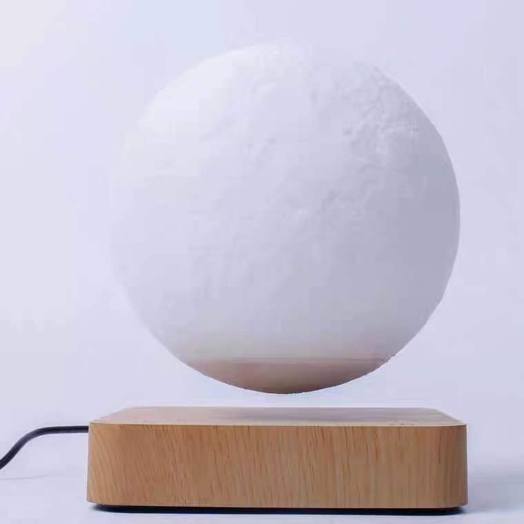 Magnetic Levitation Table Lamp Moon Light 3D Printing Planet Night Light - Image 5