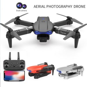 The Battery Configuration Of The E99 Smart Camera Drone Features Real-time Image Transmission From A Single Camera. It Has One-click Touch And Landing Functions. This Is A Foldable Remote-controlled D